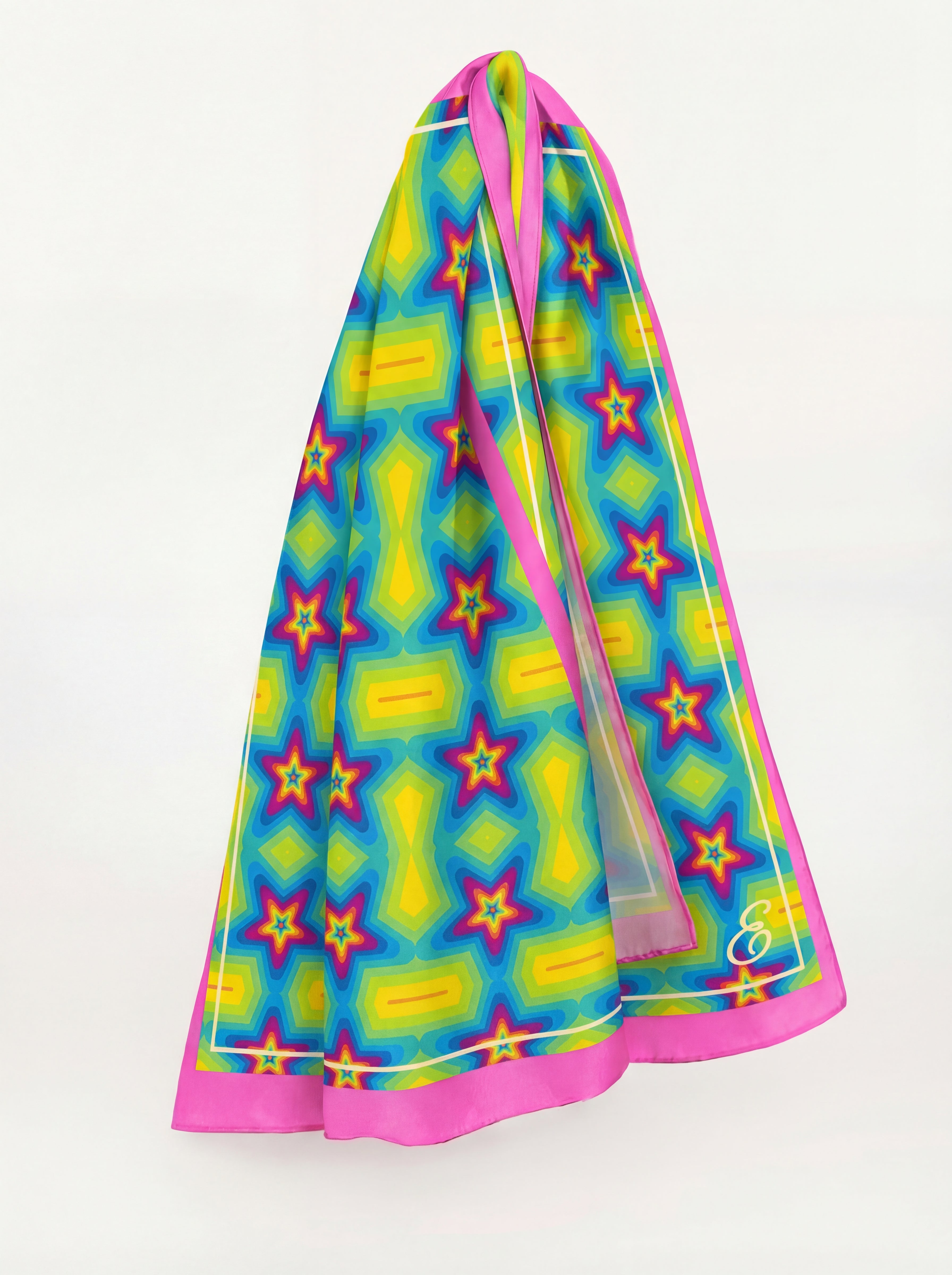 EASTER SUNDAY SILK SCARF (SUNDAY STAR)