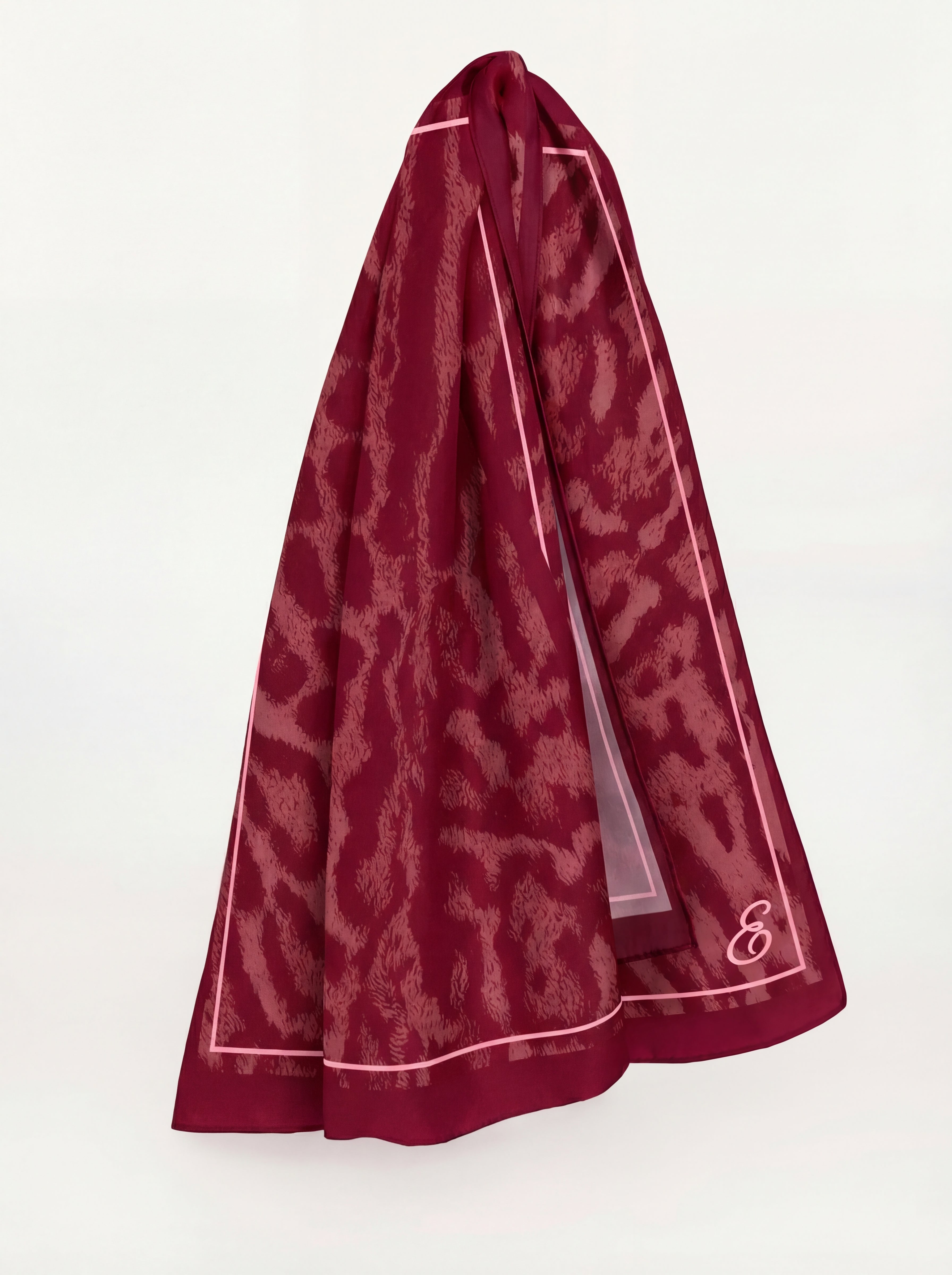 EASTER SUNDAY SILK SCARF (LEAPORD BLOOD)