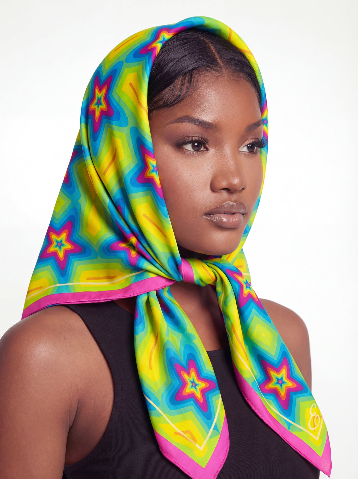 EASTER SUNDAY SILK SCARF (SUNDAY STAR)