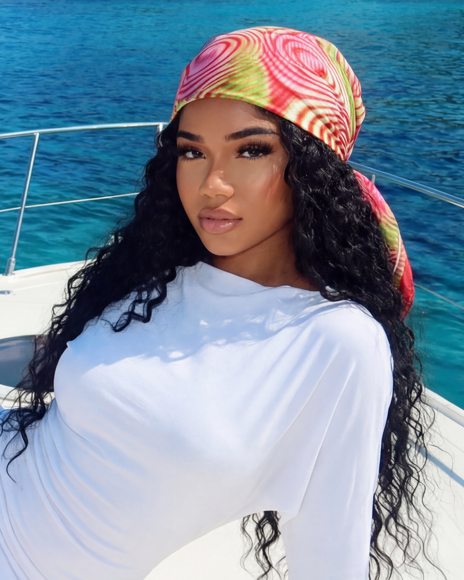 EASTER SUNDAY SILK SCARF (BLOSSOM COSMO)