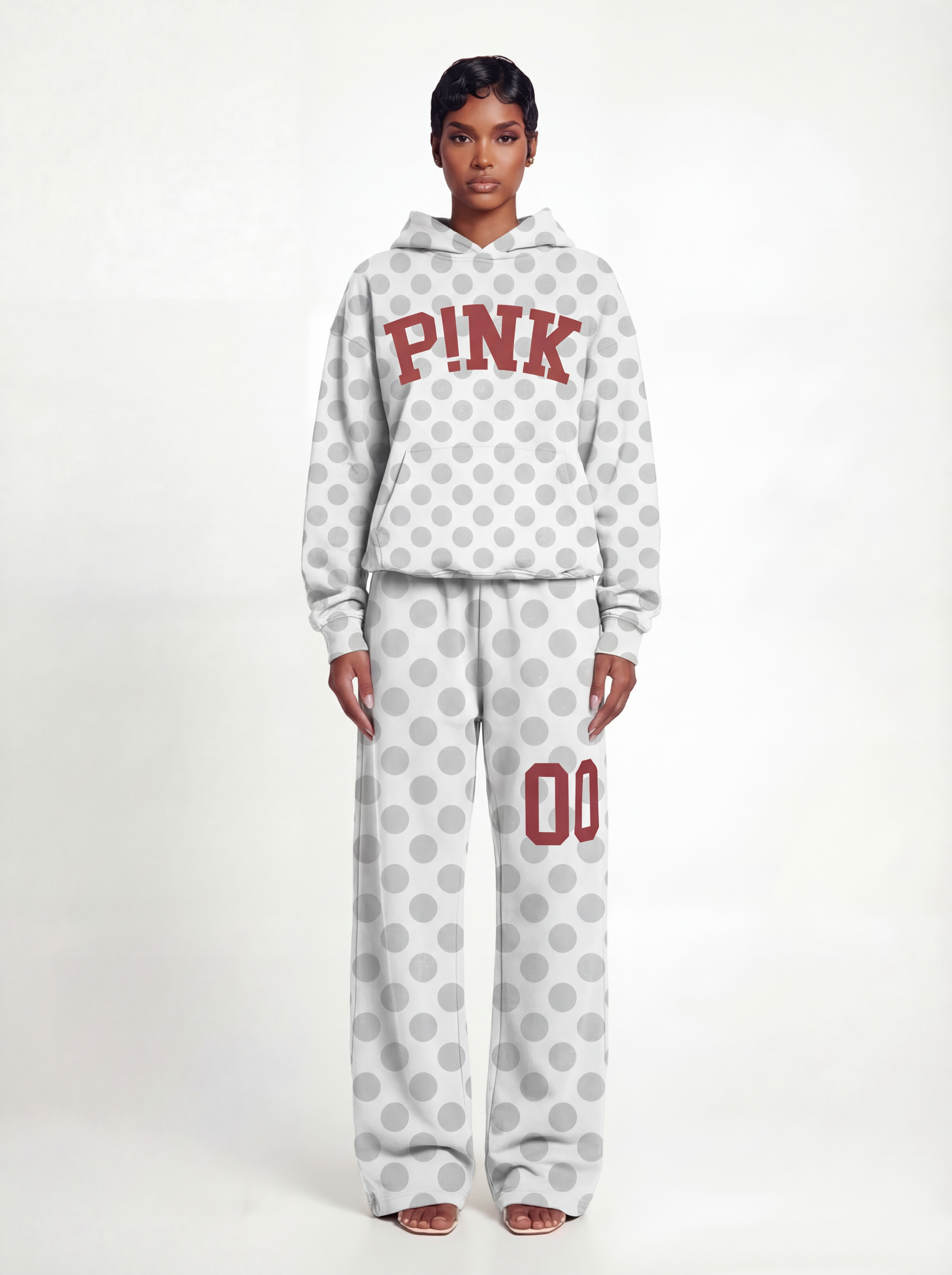 EASTER PINK AID LOUNGE SWEATS (DOT)