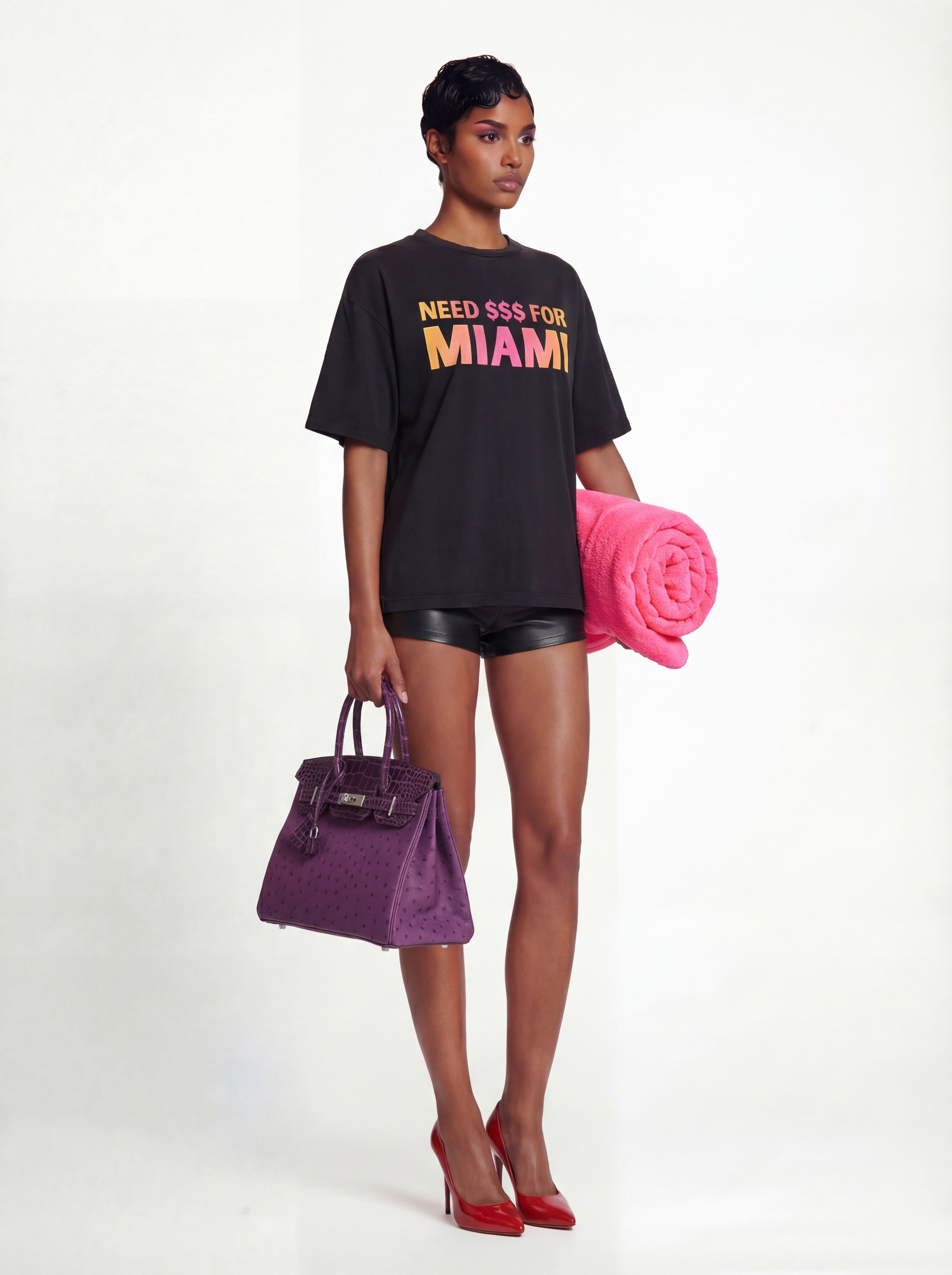 HOT BODY TEE (BLACK)