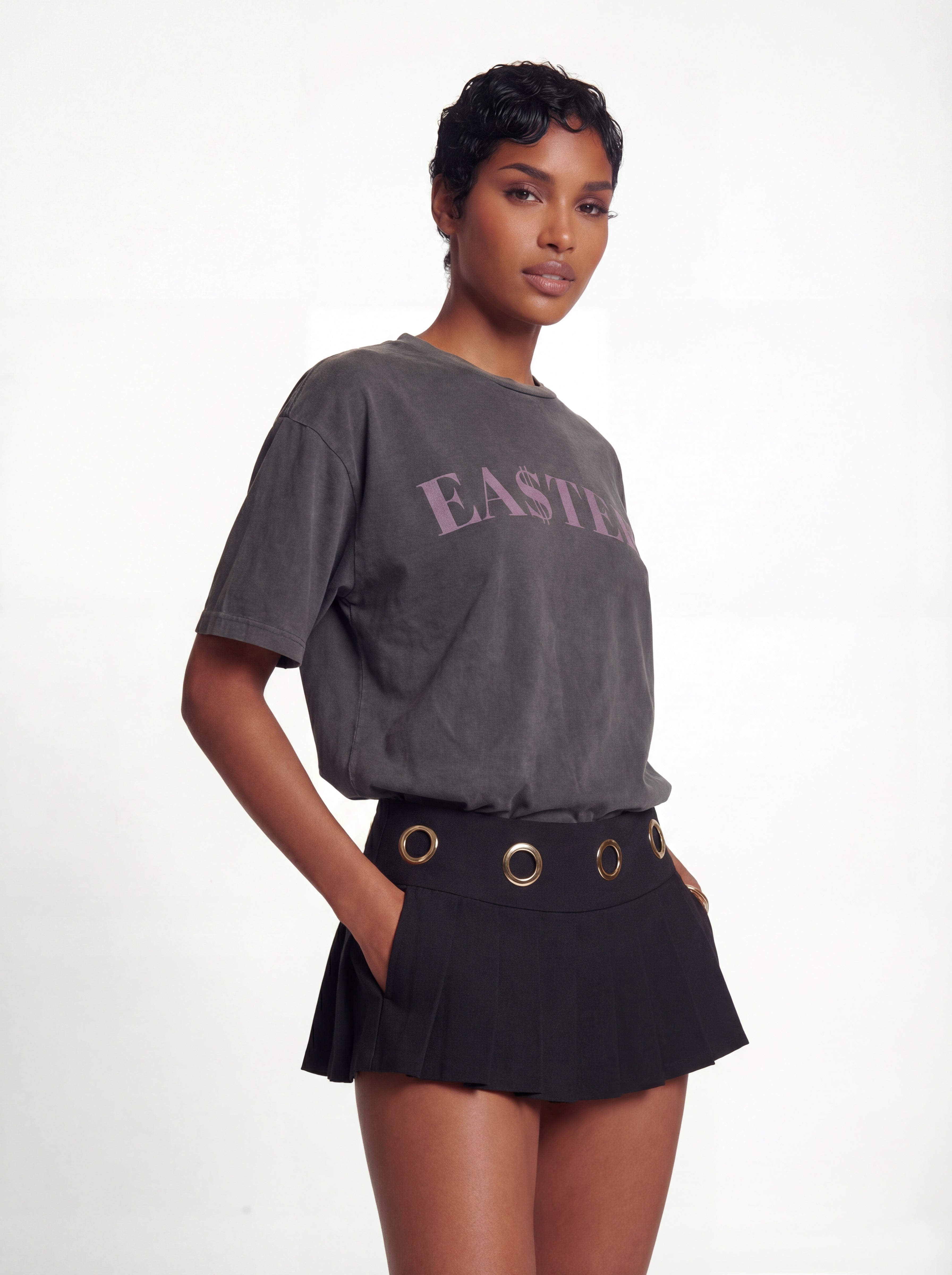 EA$TER MUNEY TEE (SLATE GREY)